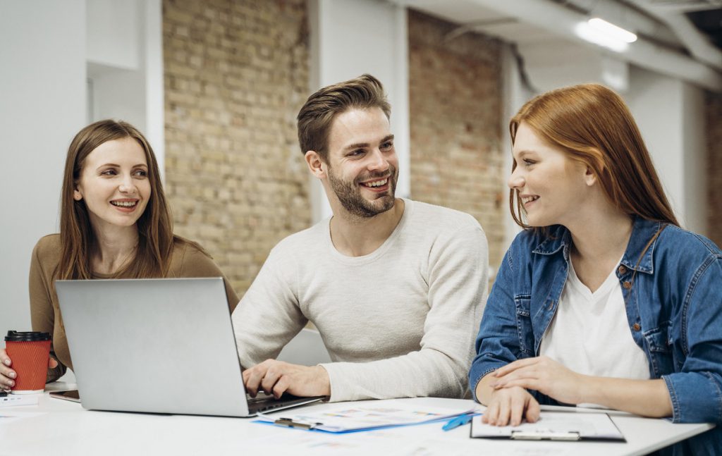 Adviseurs in gesprek
